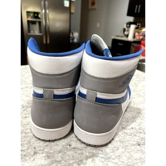 Nike Air Jordan 1‎ Retro High OG True Blue Grey NEW DZ5485-410 Shoes - Size 18 main image 4